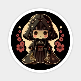 Doll in Darkside suit Magnet